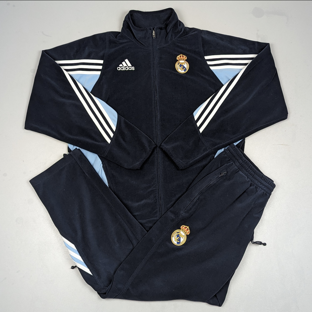 Real Madrid Trainingsanzug Velour(M)